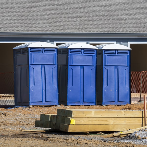 do you offer hand sanitizer dispensers inside the portable toilets in Tamaha OK